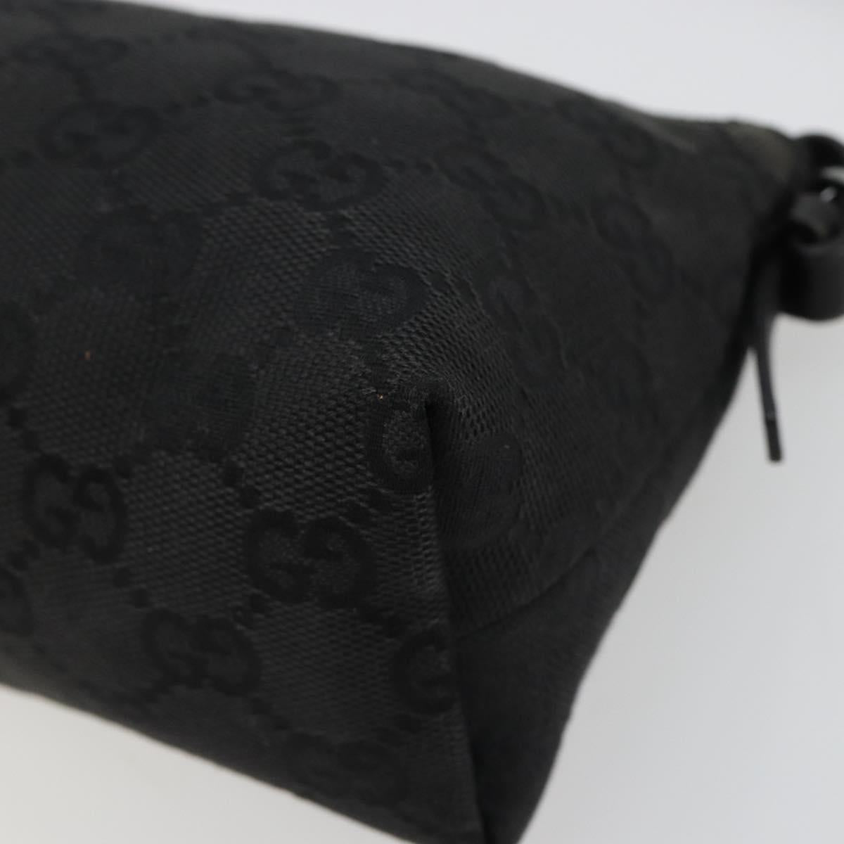 Gucci Black Monogram Pochette