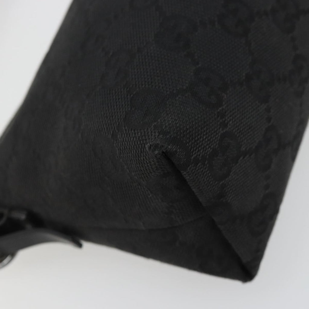 Gucci Black Monogram Pochette
