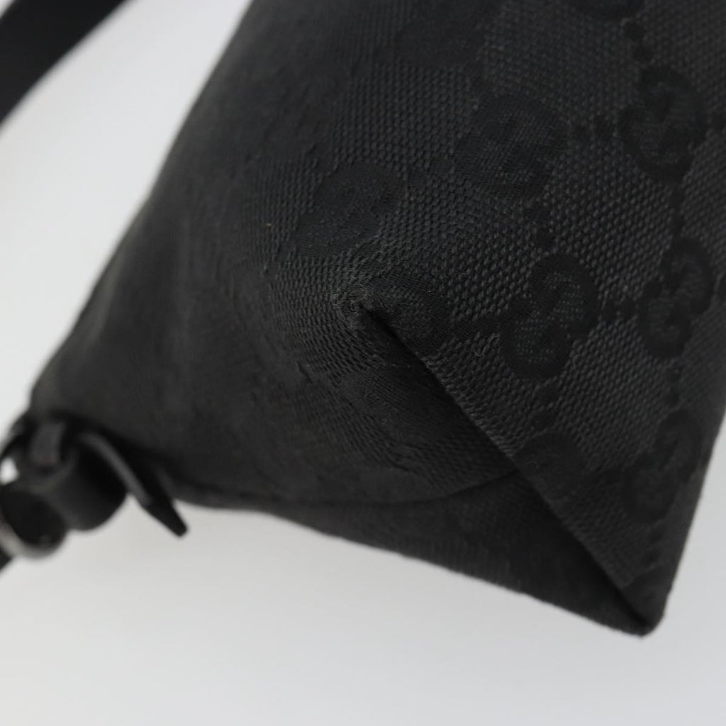 Gucci Black Monogram Pochette