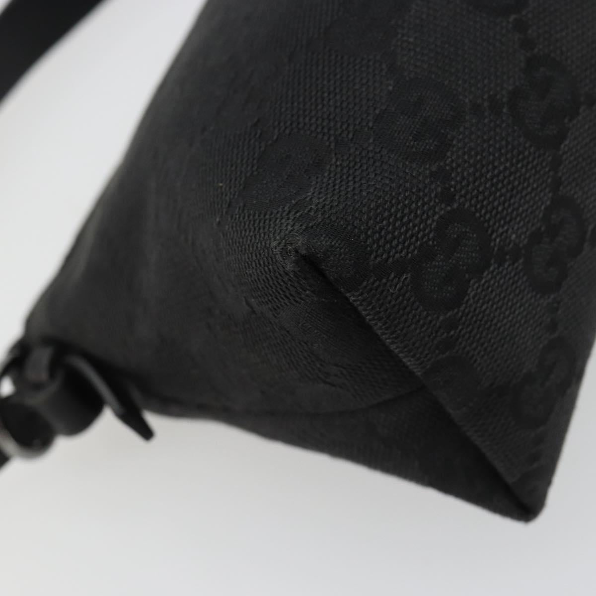 Gucci Black Monogram Pochette