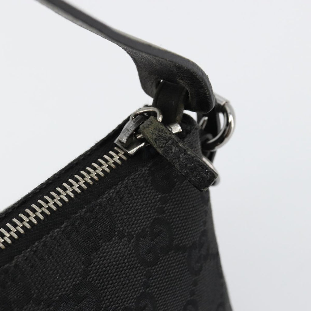 Gucci Black Monogram Pochette
