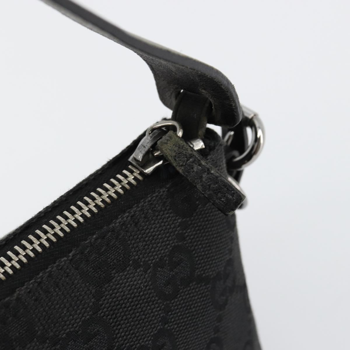 Gucci Black Monogram Pochette
