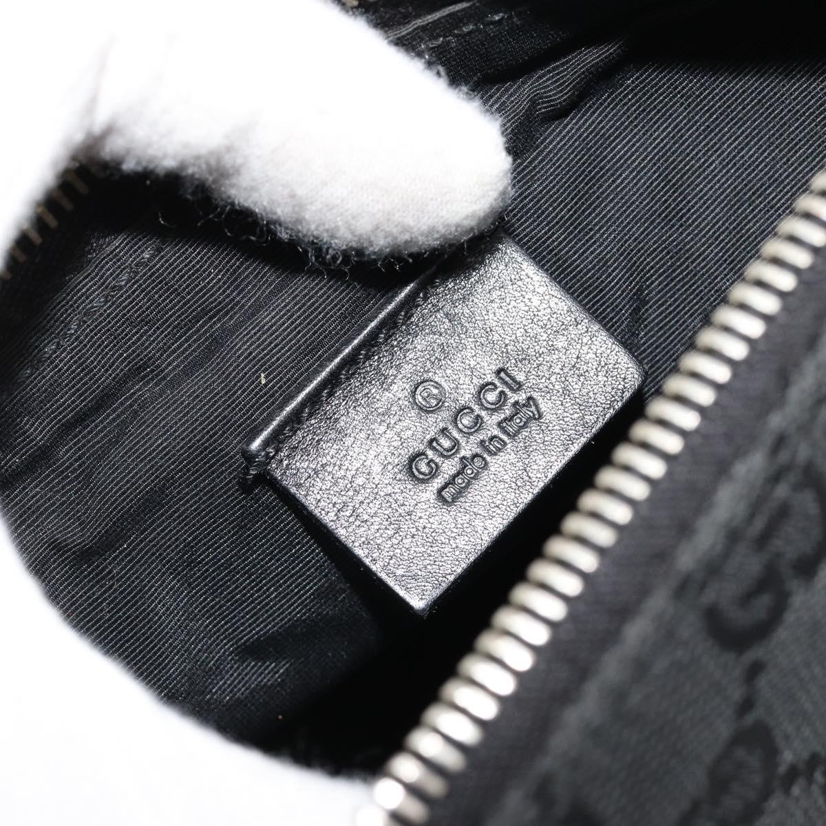 Gucci Black Monogram Pochette