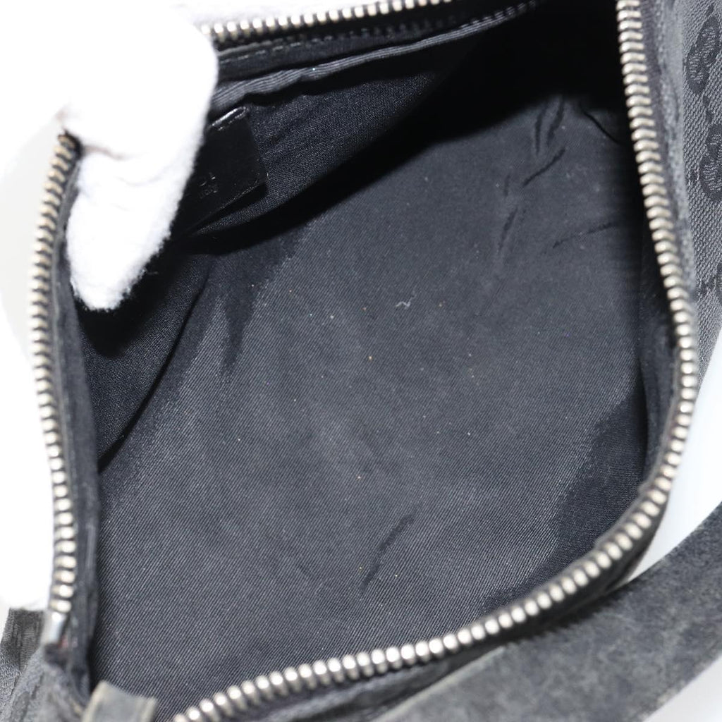 Gucci Black Monogram Pochette