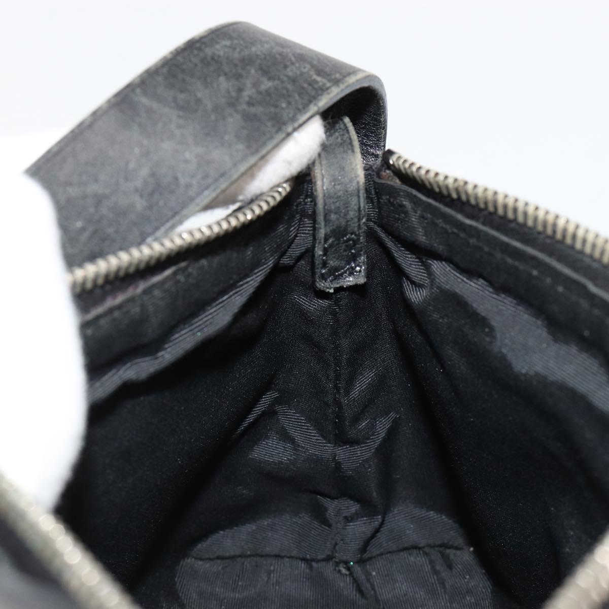 Gucci Black Monogram Pochette