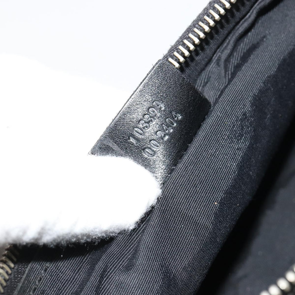 Gucci Black Monogram Pochette