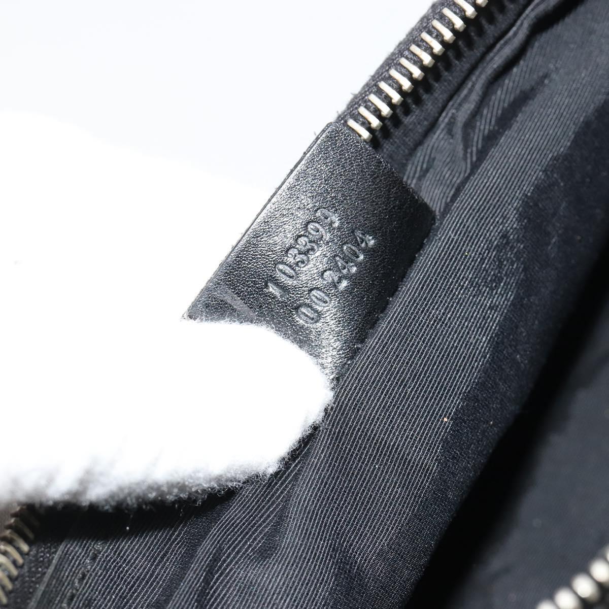 Gucci Black Monogram Pochette