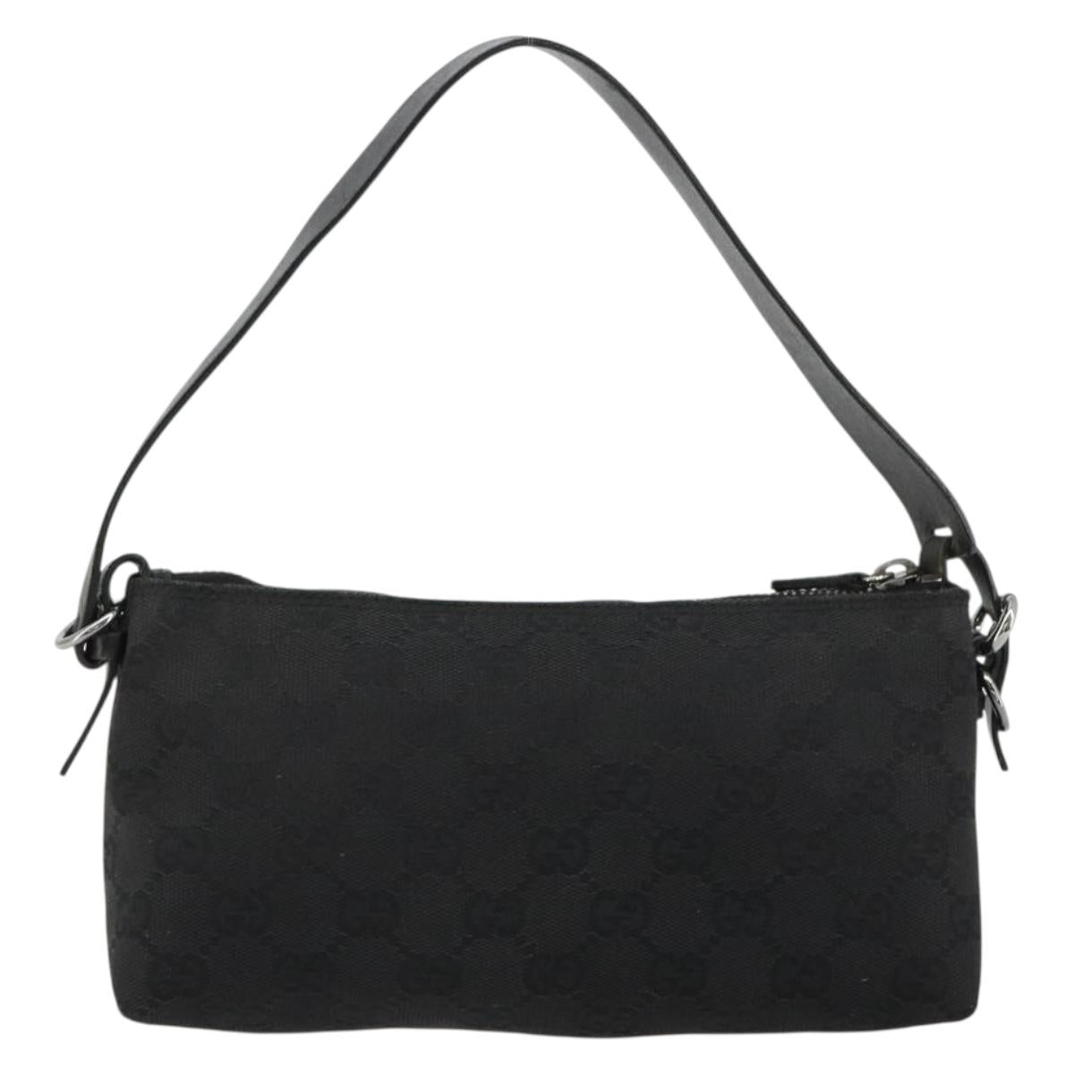 Gucci Black Monogram Pochette