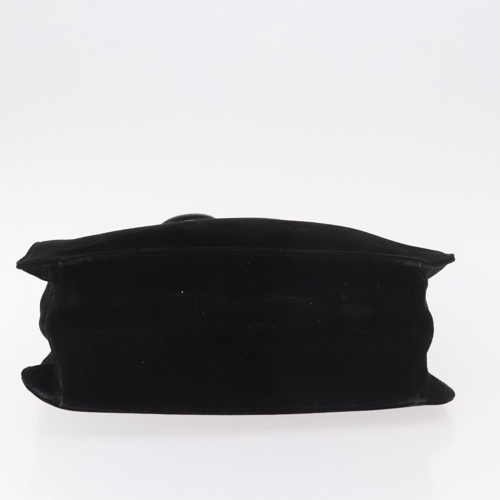 Gucci Tom Ford Black Suede Hobo Bag