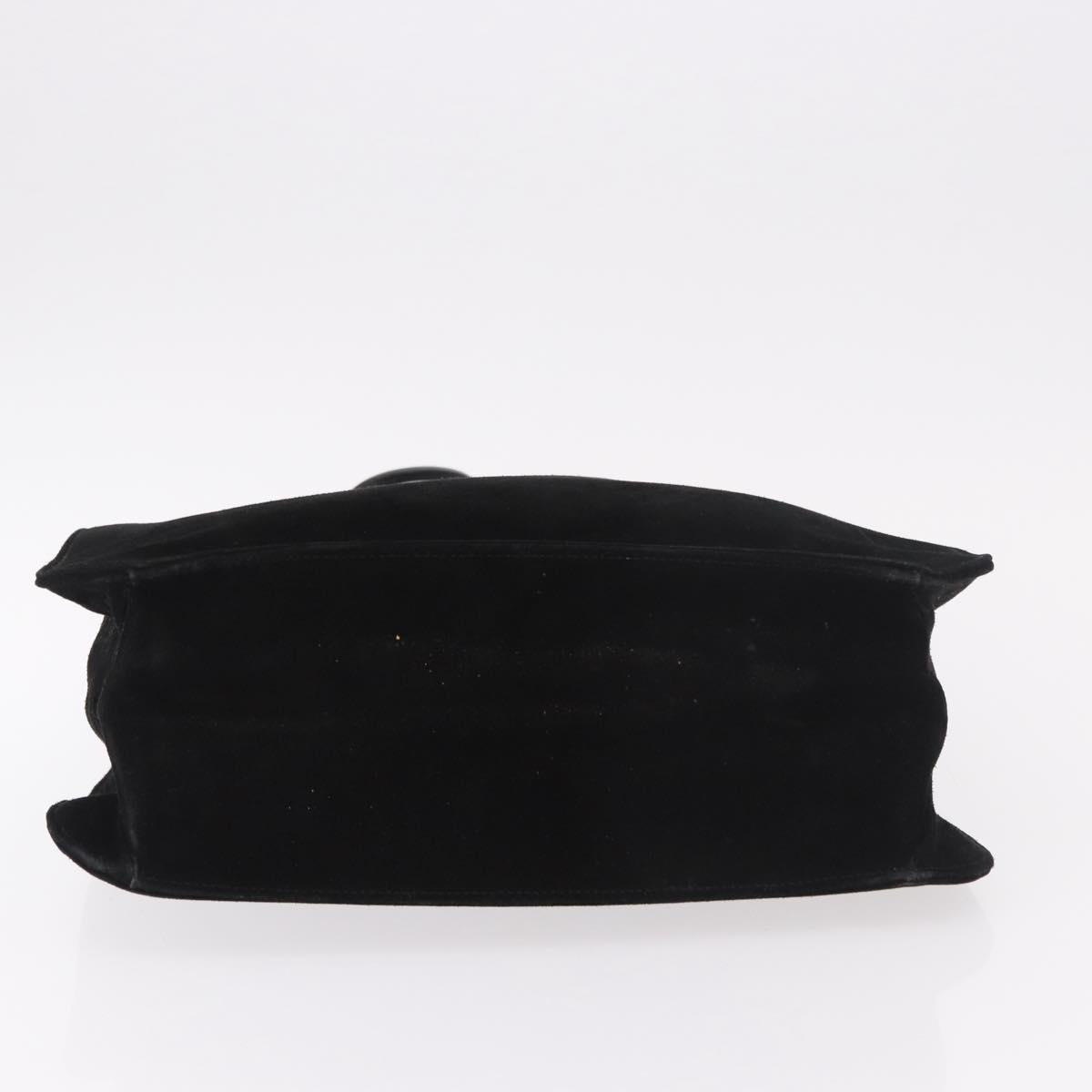 Gucci Tom Ford Black Suede Hobo Bag