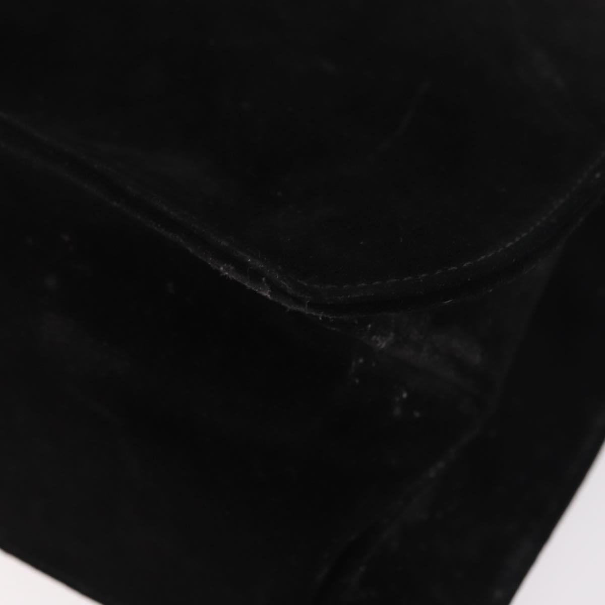 Gucci Tom Ford Black Suede Hobo Bag