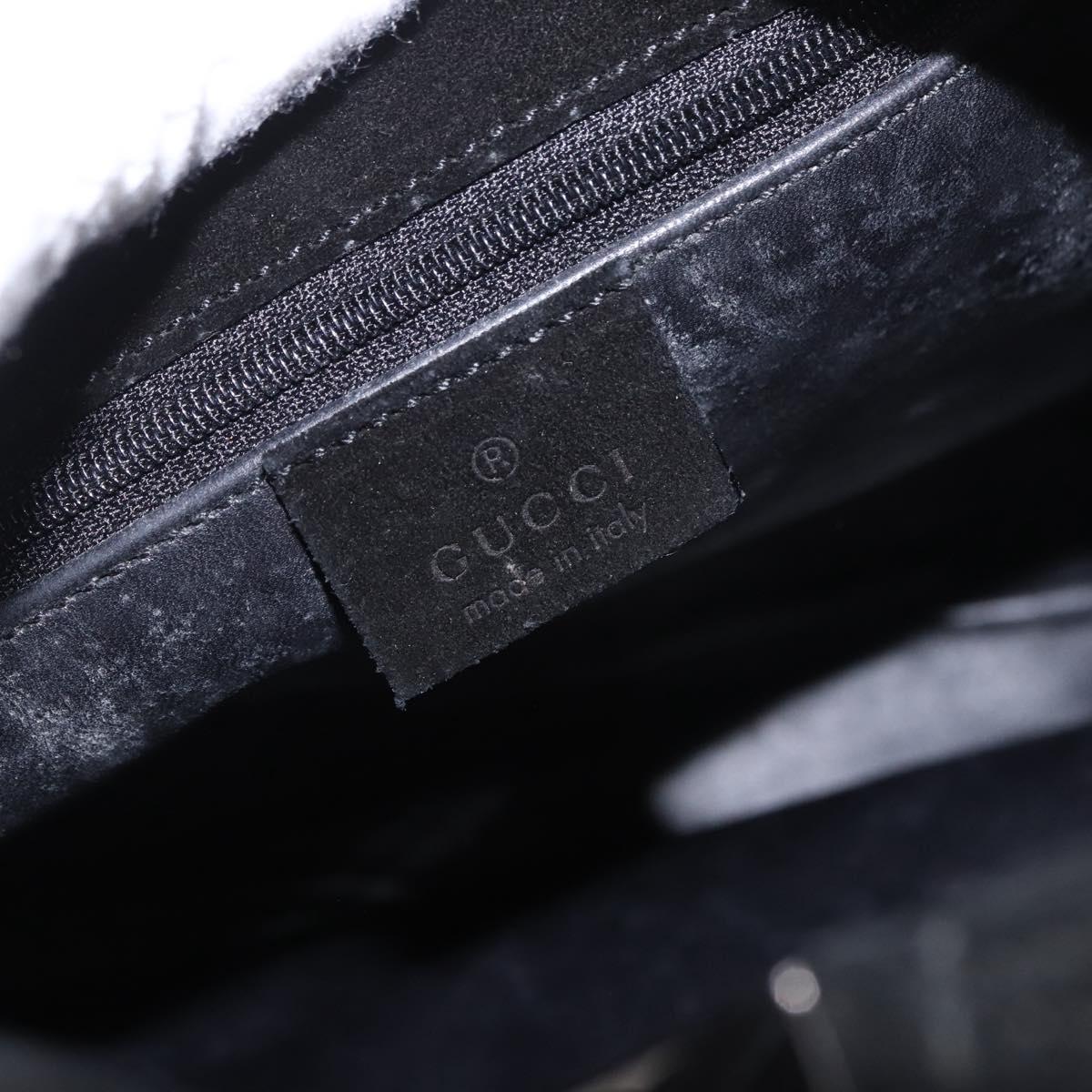 Gucci Tom Ford Black Suede Hobo Bag