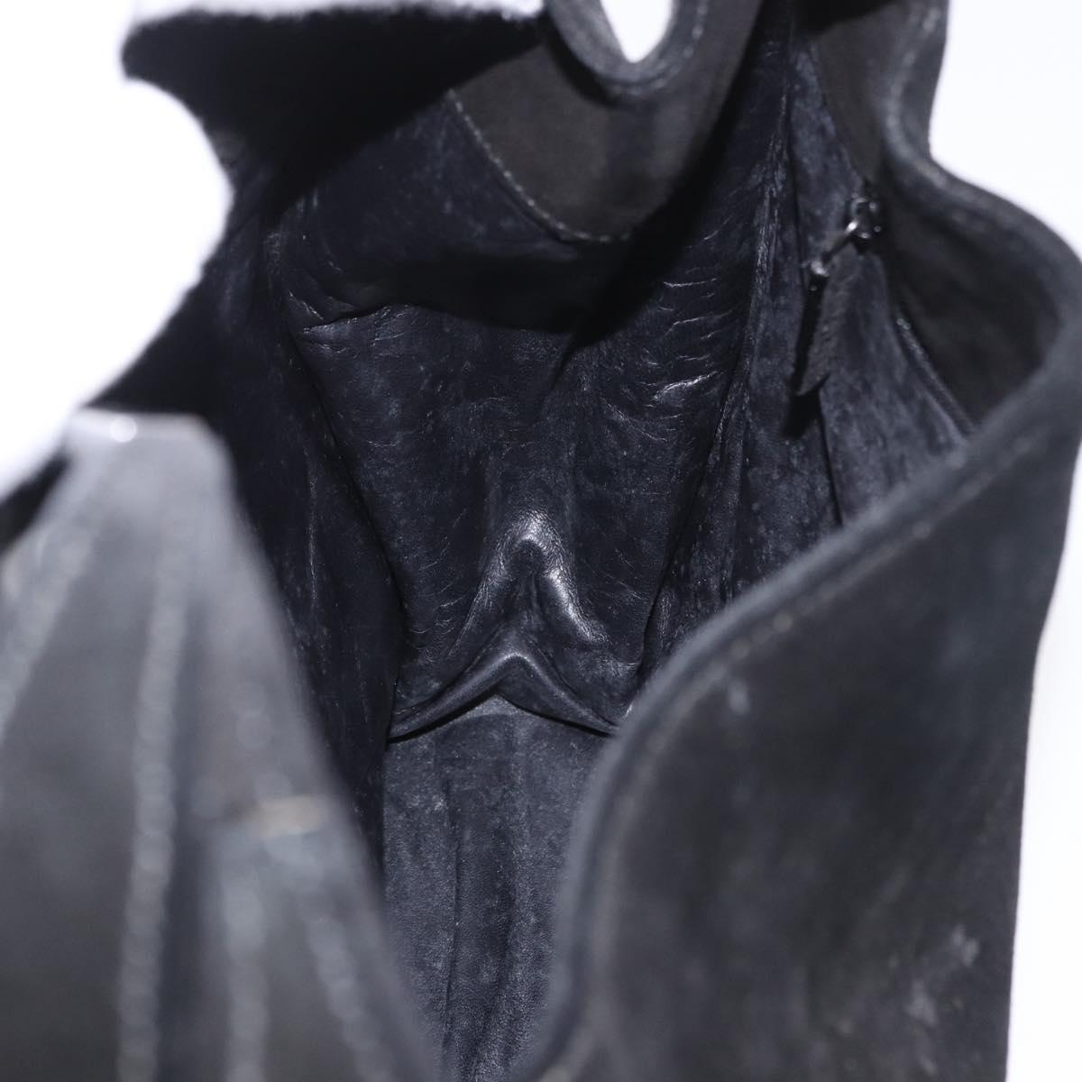 Gucci Tom Ford Black Suede Hobo Bag