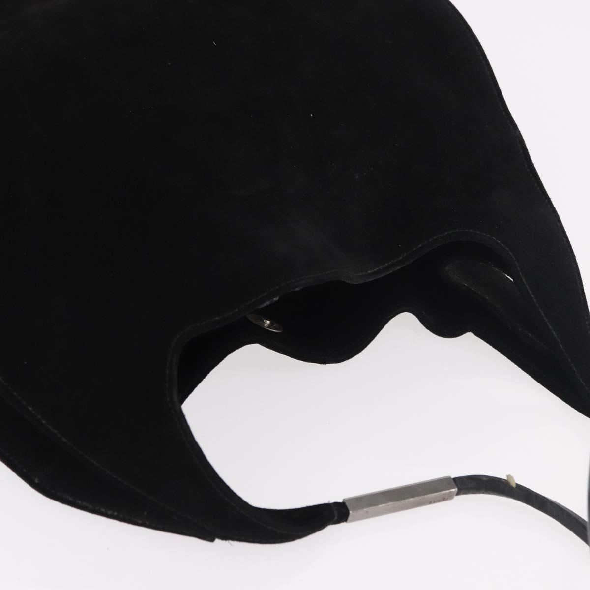 Gucci Tom Ford Black Suede Hobo Bag – No Standing NYC