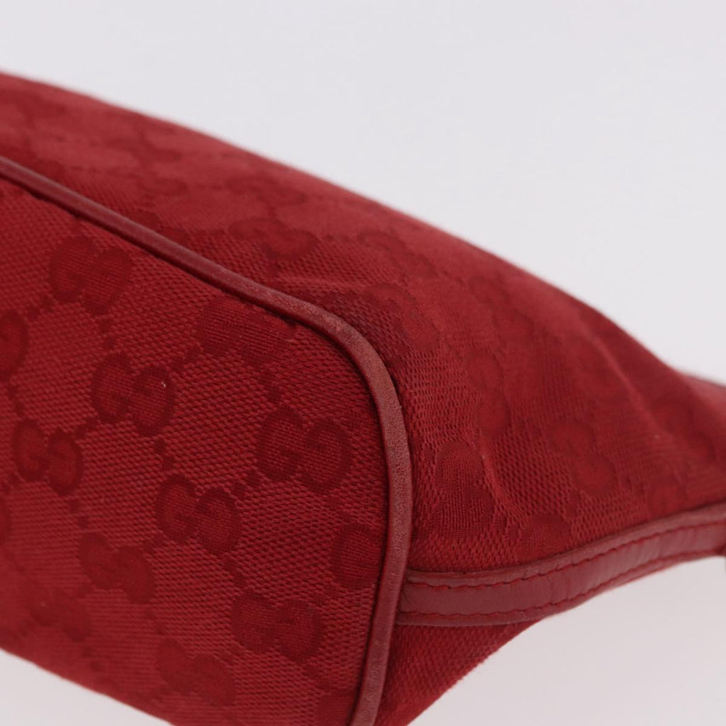 Gucci Red Monogram Boat Pochette