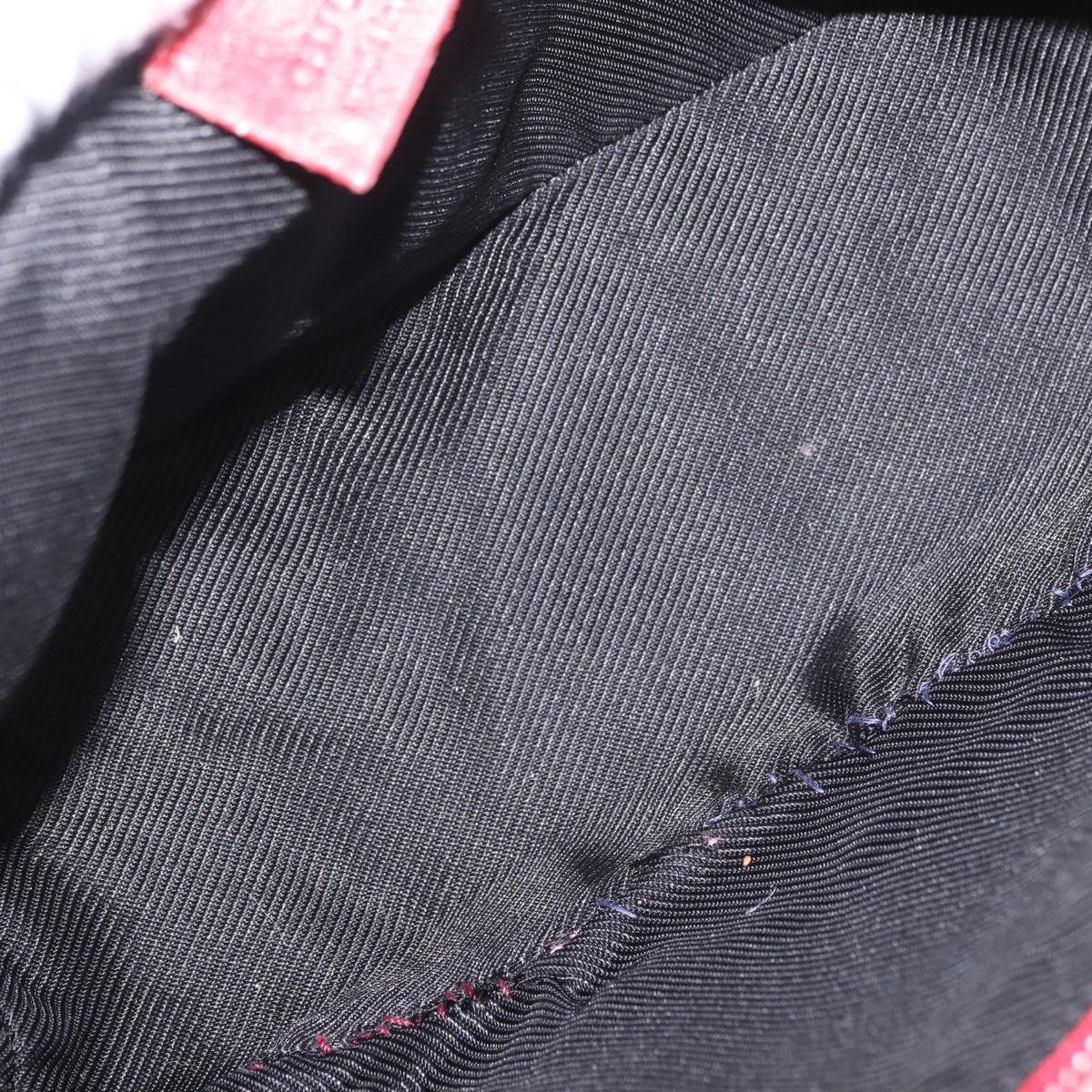 Gucci Red Monogram Boat Pochette