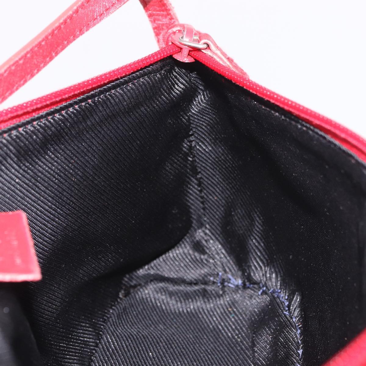 Gucci Red Monogram Boat Pochette