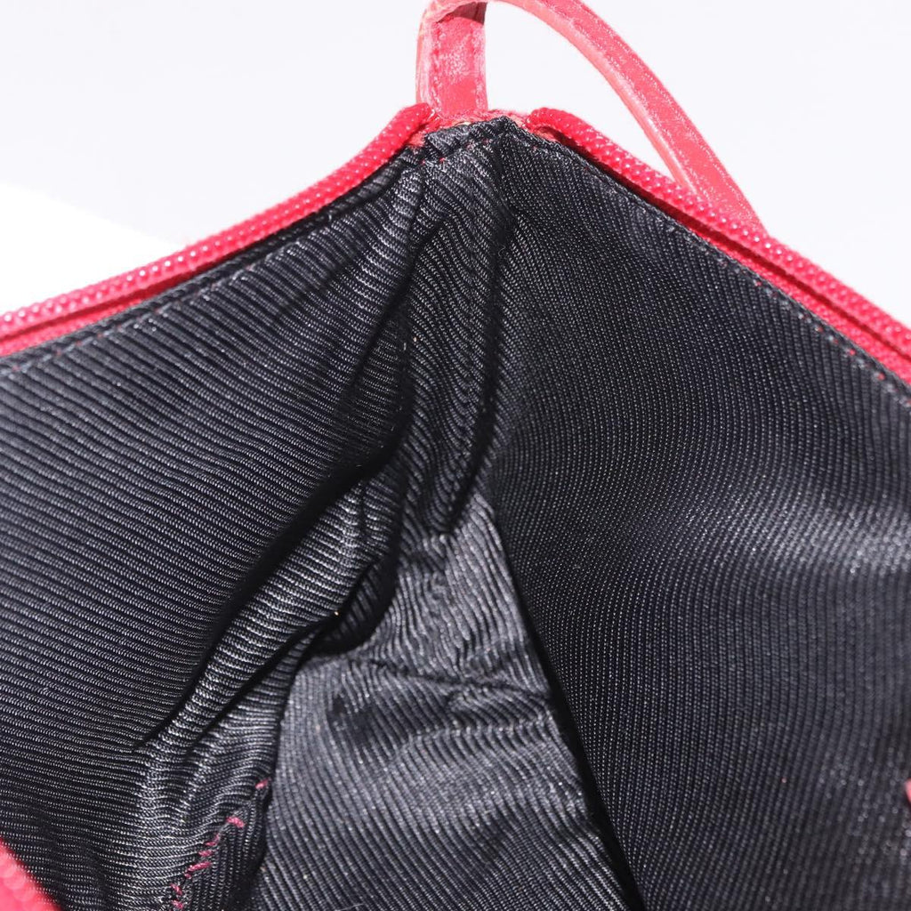 Gucci Red Monogram Boat Pochette