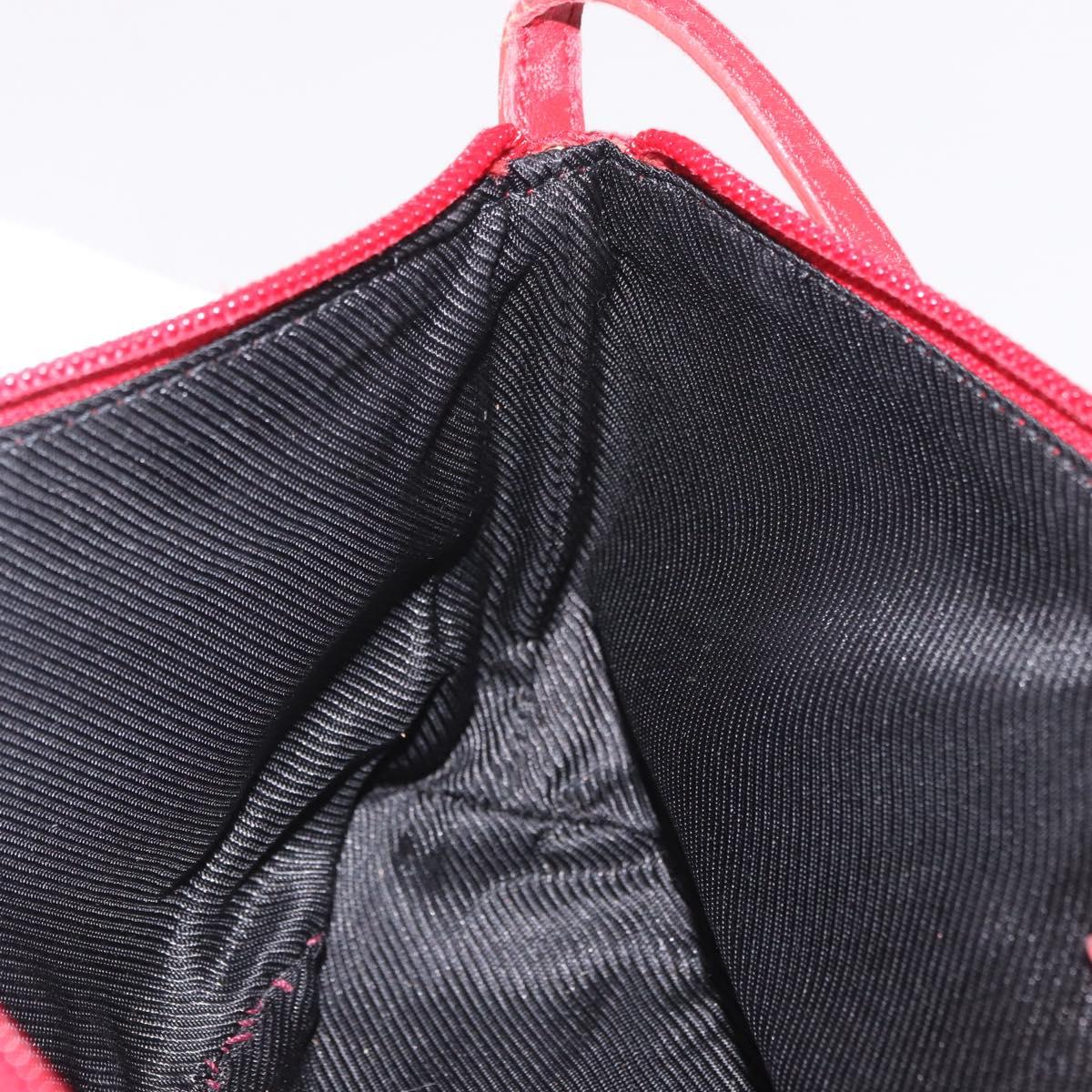 Gucci Red Monogram Boat Pochette