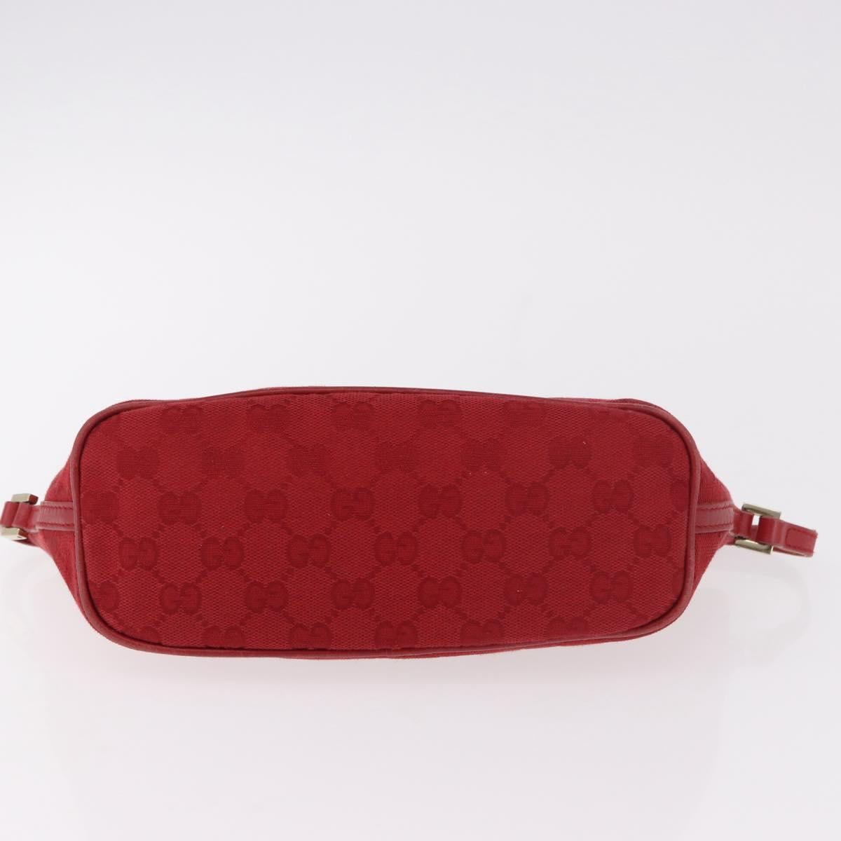 Gucci Red Monogram Boat Pochette
