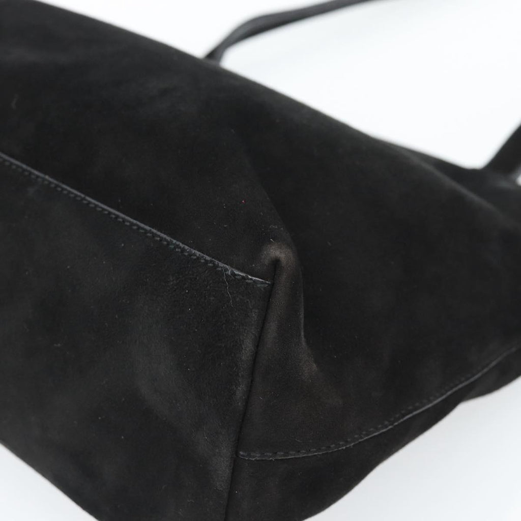 Gucci Tom Ford Black Suede Shoulder Bag
