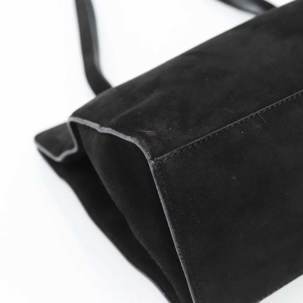 Gucci Tom Ford Black Suede Shoulder Bag