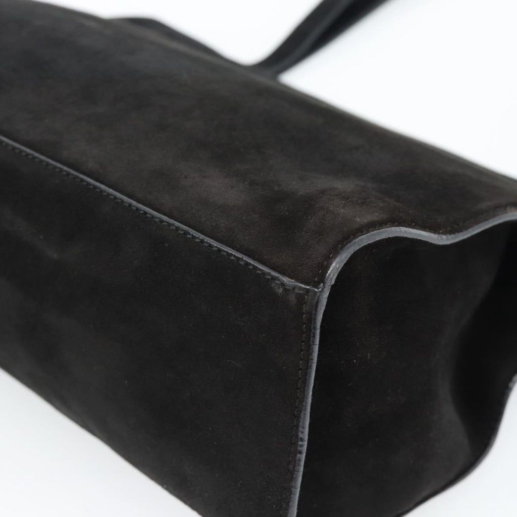 Gucci Tom Ford Black Suede Shoulder Bag
