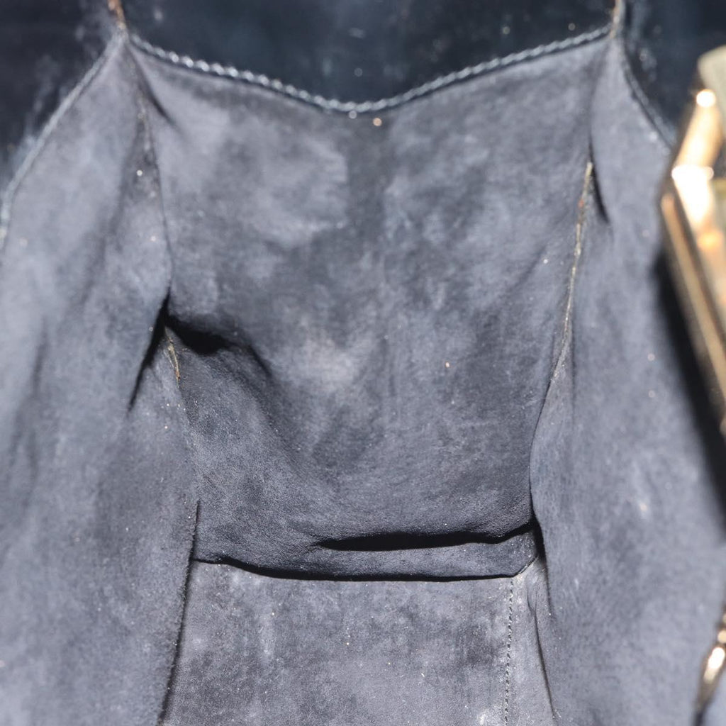 Gucci Tom Ford Black Suede Shoulder Bag