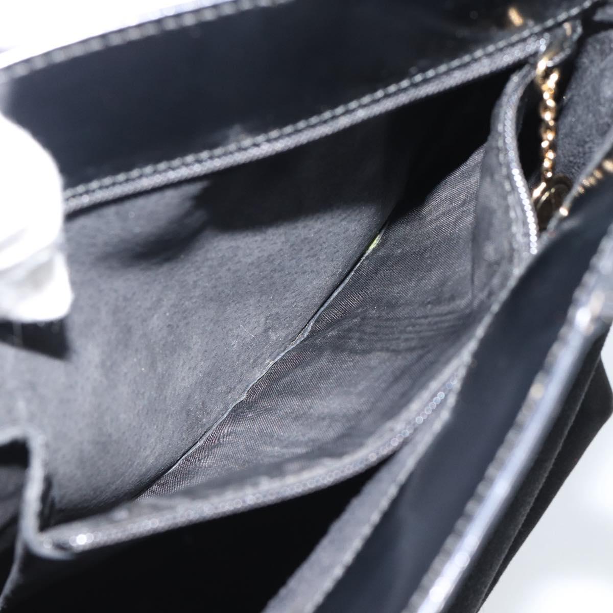 Gucci Tom Ford Black Suede Shoulder Bag