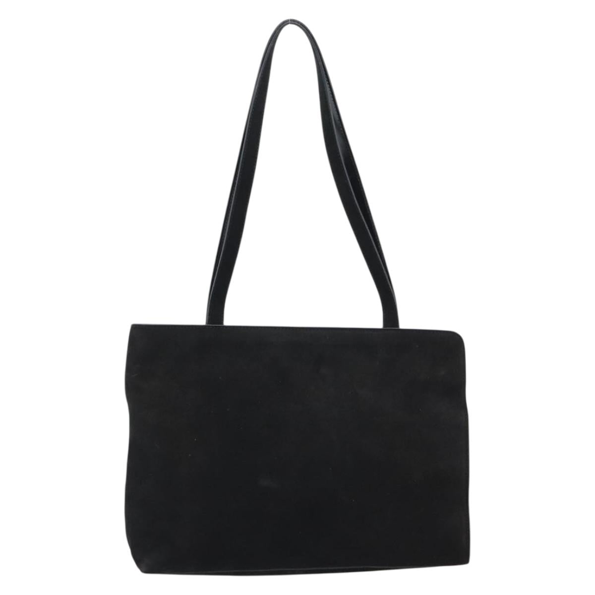 Gucci Tom Ford Black Suede Shoulder Bag