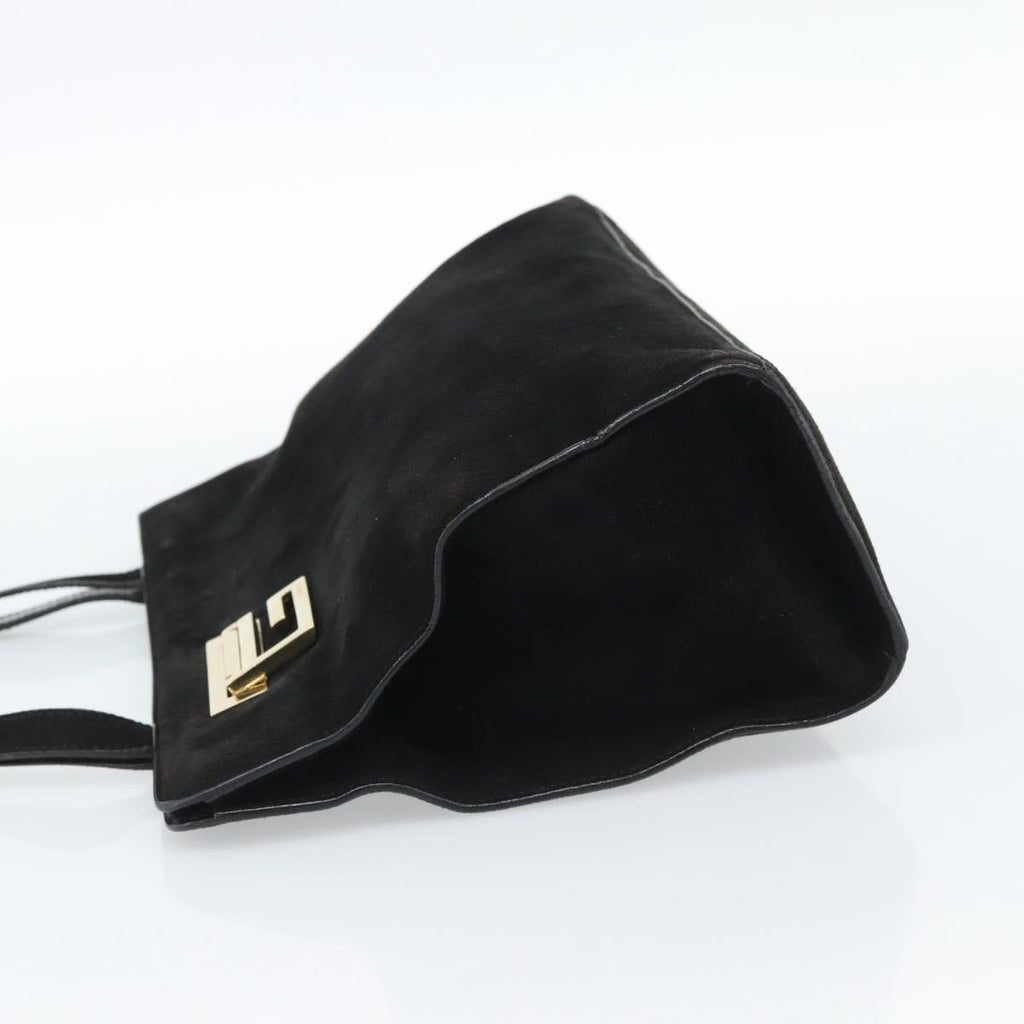 Gucci Tom Ford Black Suede Shoulder Bag