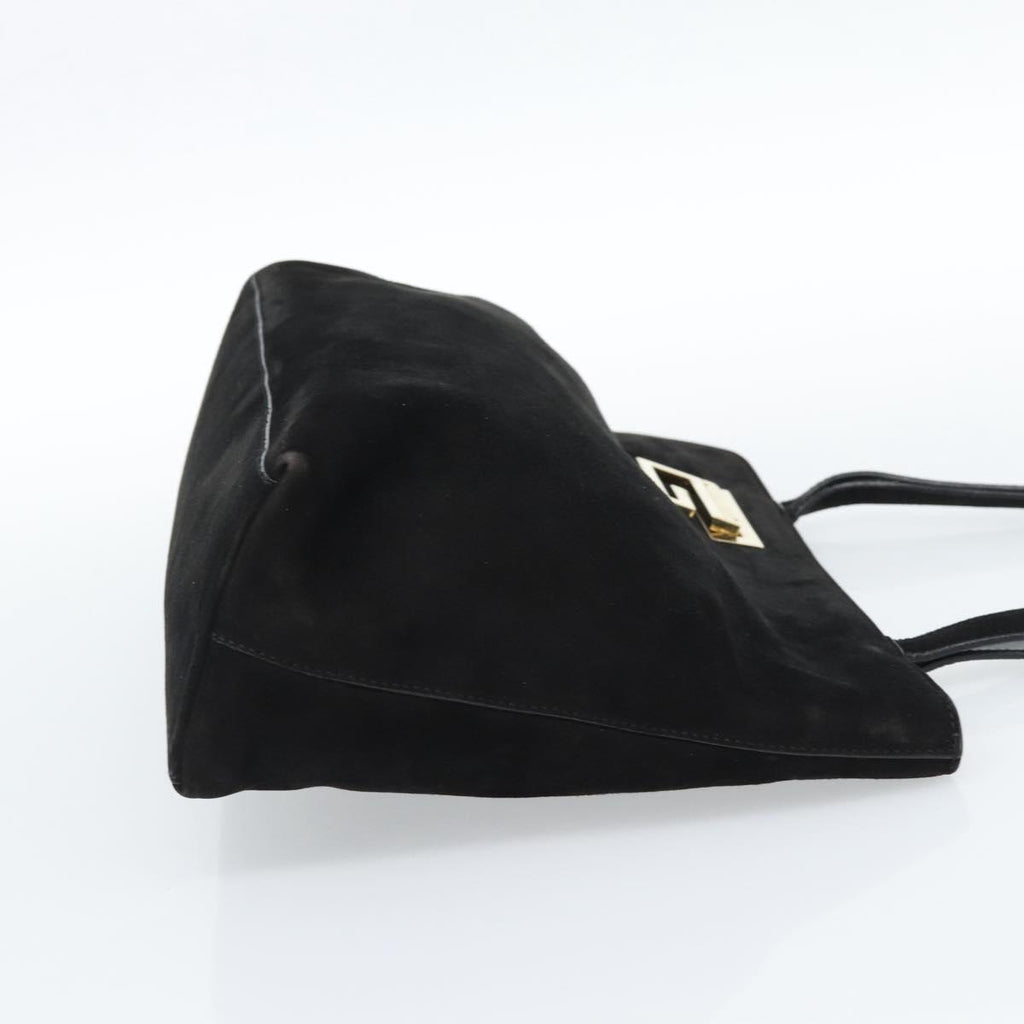 Gucci Tom Ford Black Suede Shoulder Bag