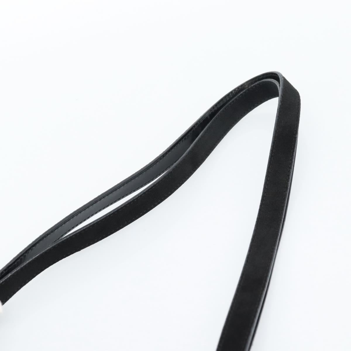 Gucci Tom Ford Black Suede Shoulder Bag