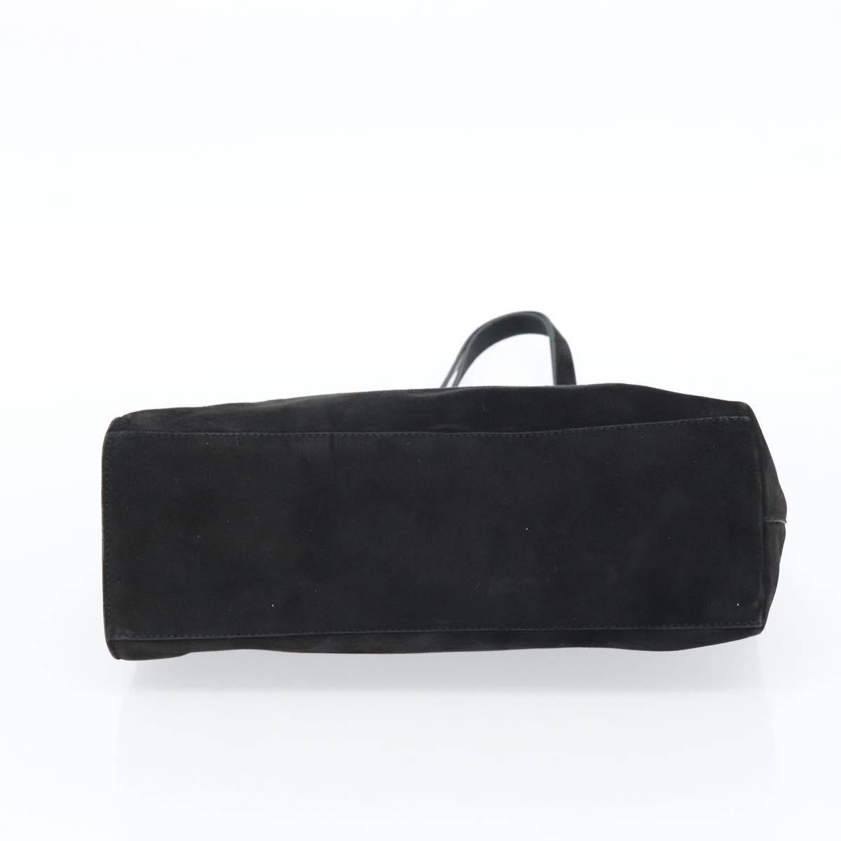 Gucci Tom Ford Black Suede Shoulder Bag