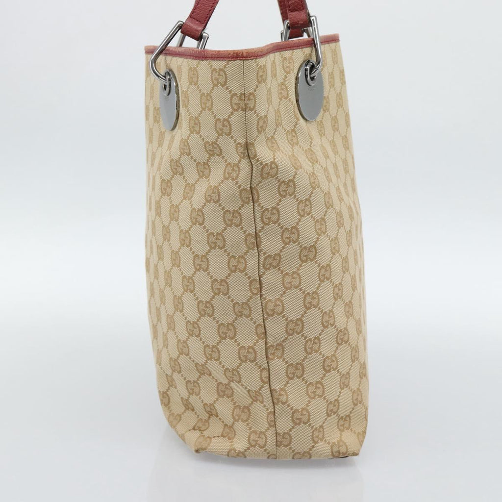 Gucci Cream and Red Tote