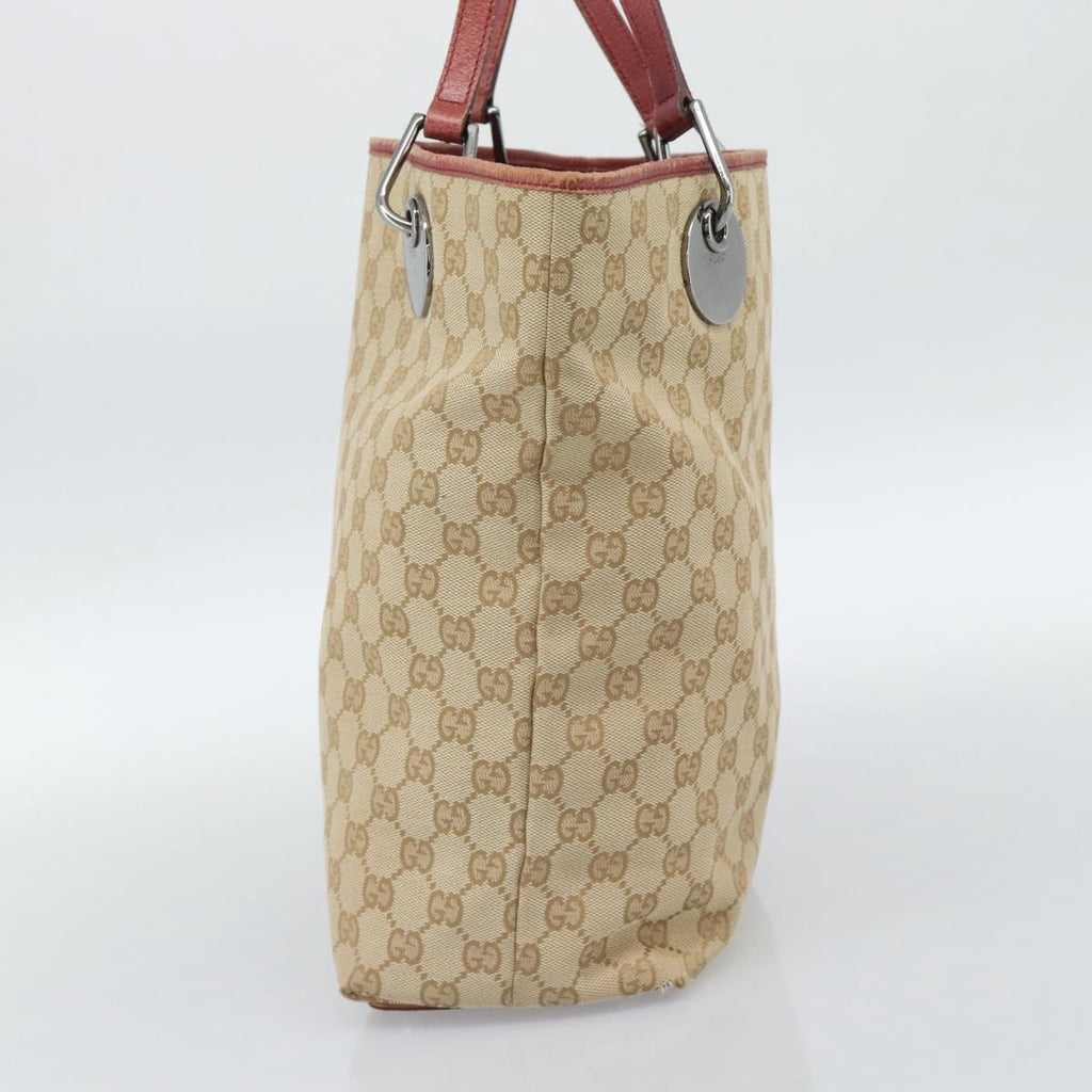 Gucci Cream and Red Tote
