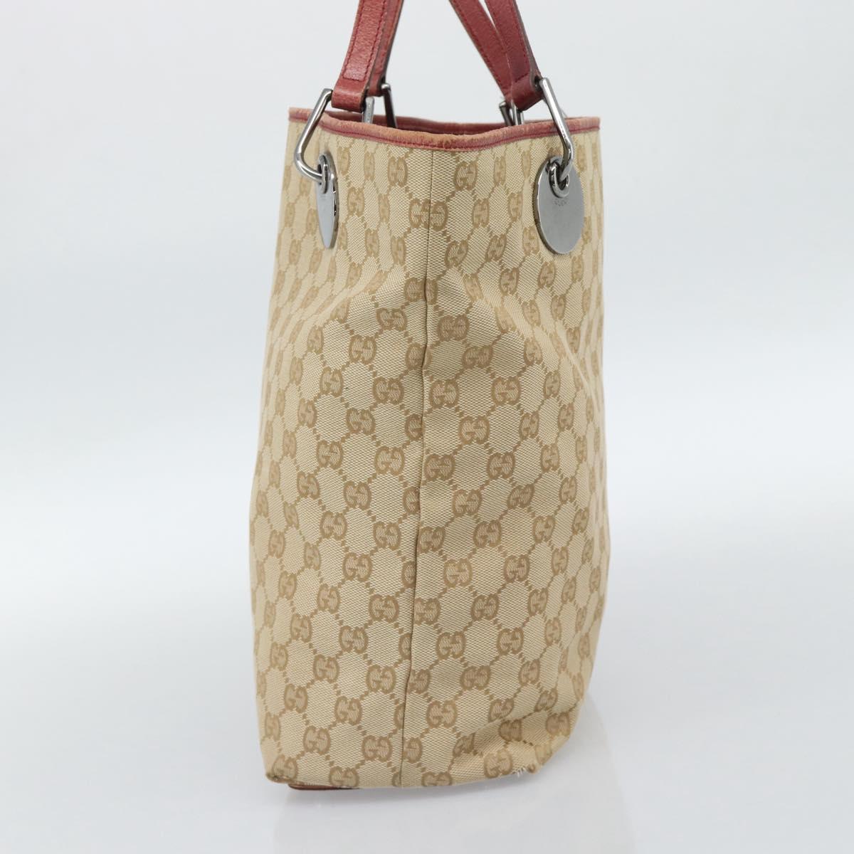 Gucci Cream and Red Tote