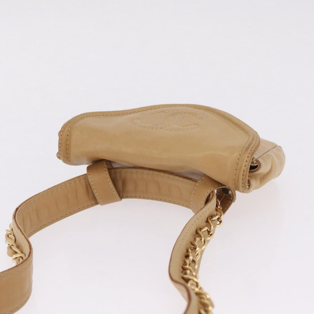 Chanel Beige Lambskin Belt Bag photo 6