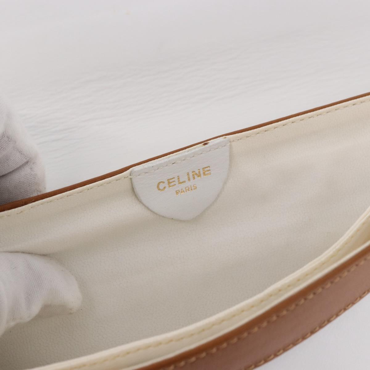 Celine White Clutch