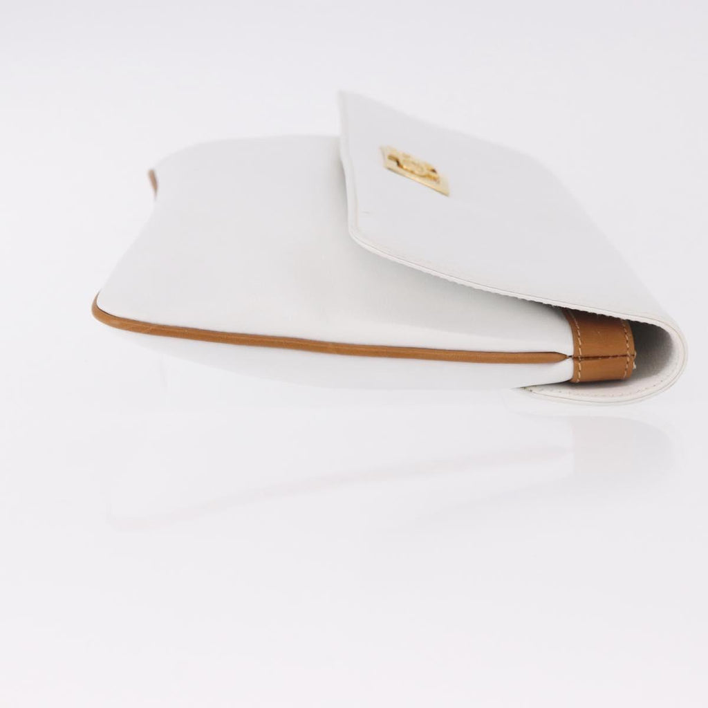 Celine White Clutch