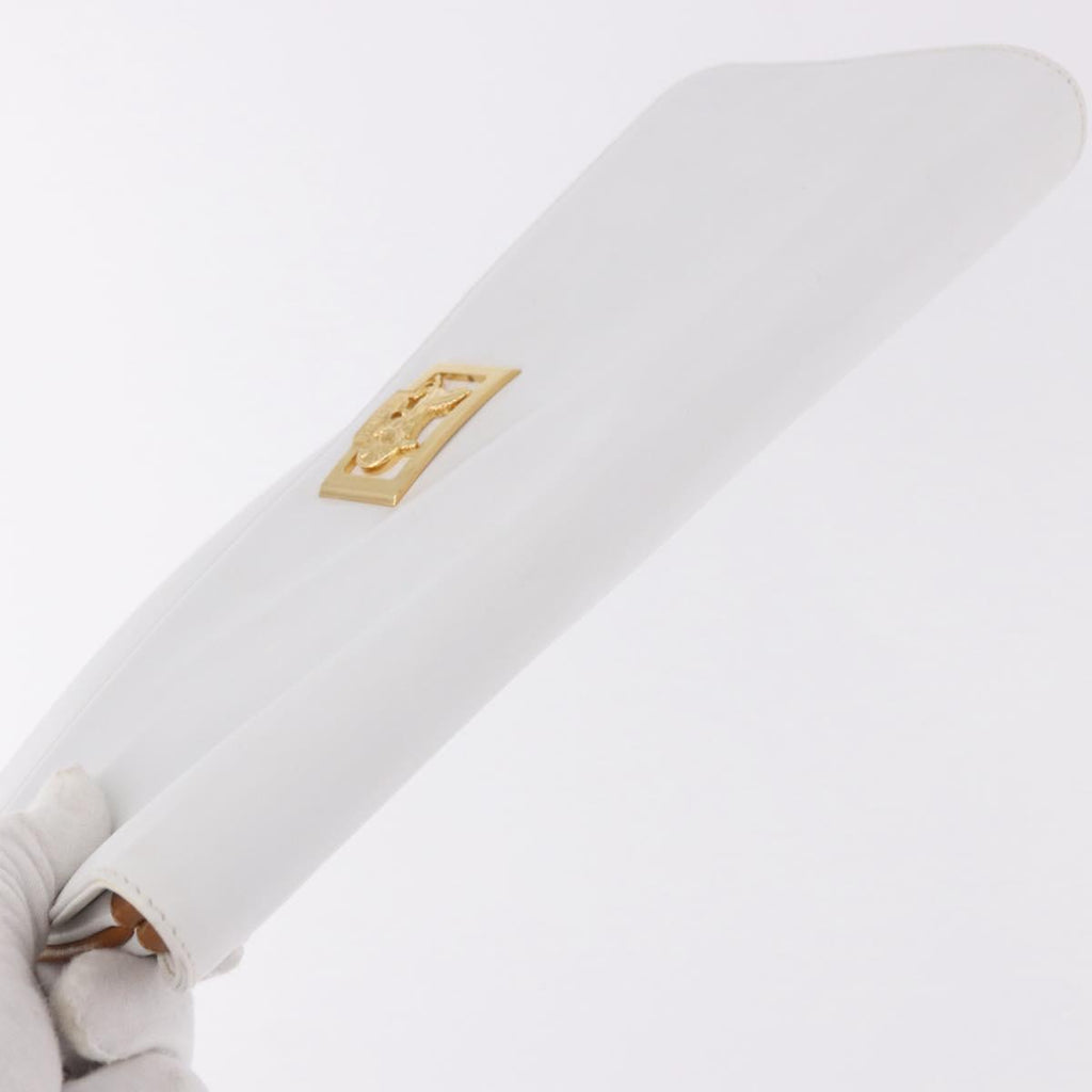 Celine White Clutch