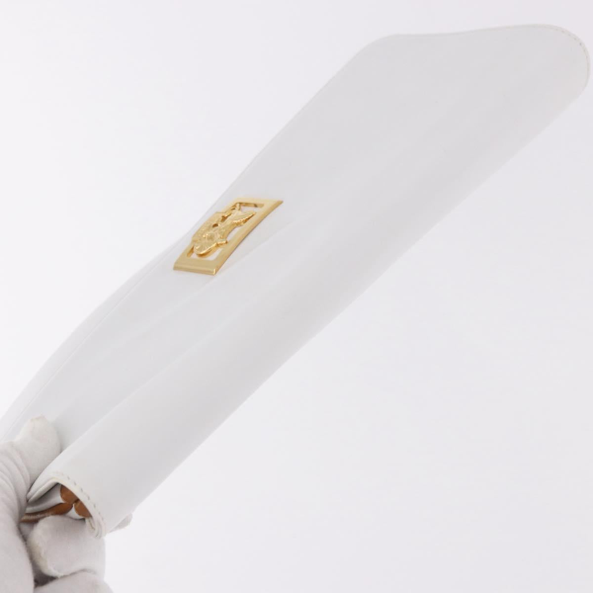 Celine White Clutch