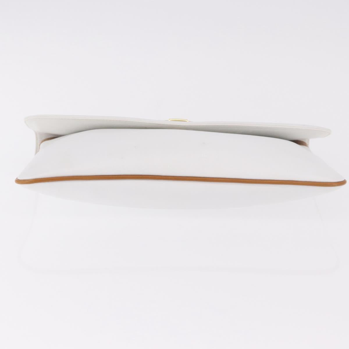 Celine White Clutch