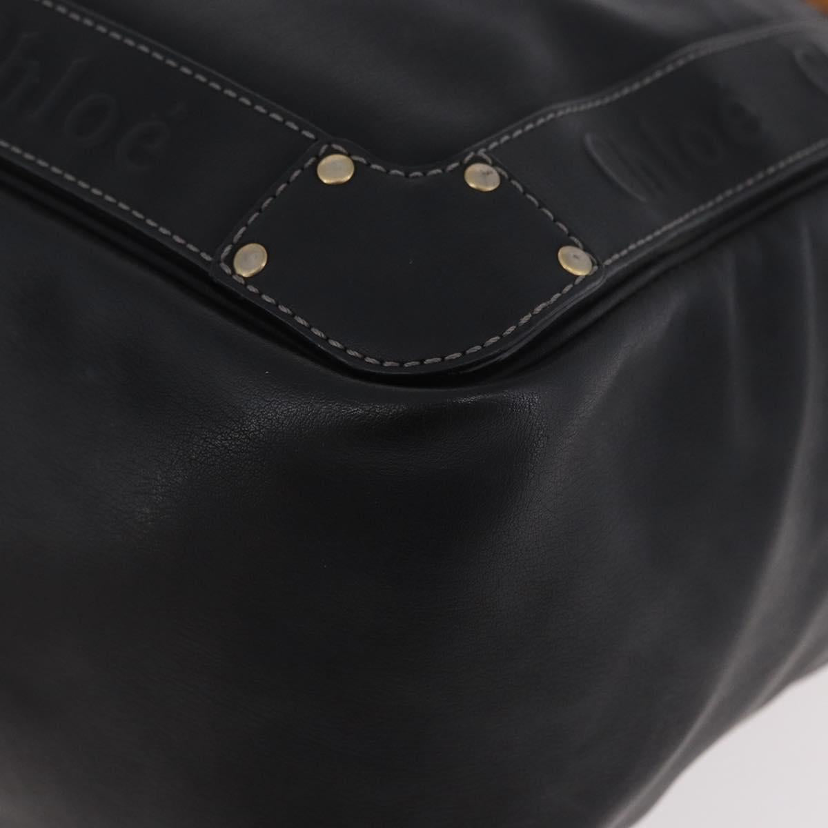 Chloe Black Leather Tote