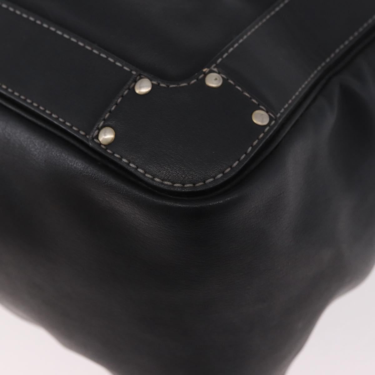 Chloe Black Leather Tote