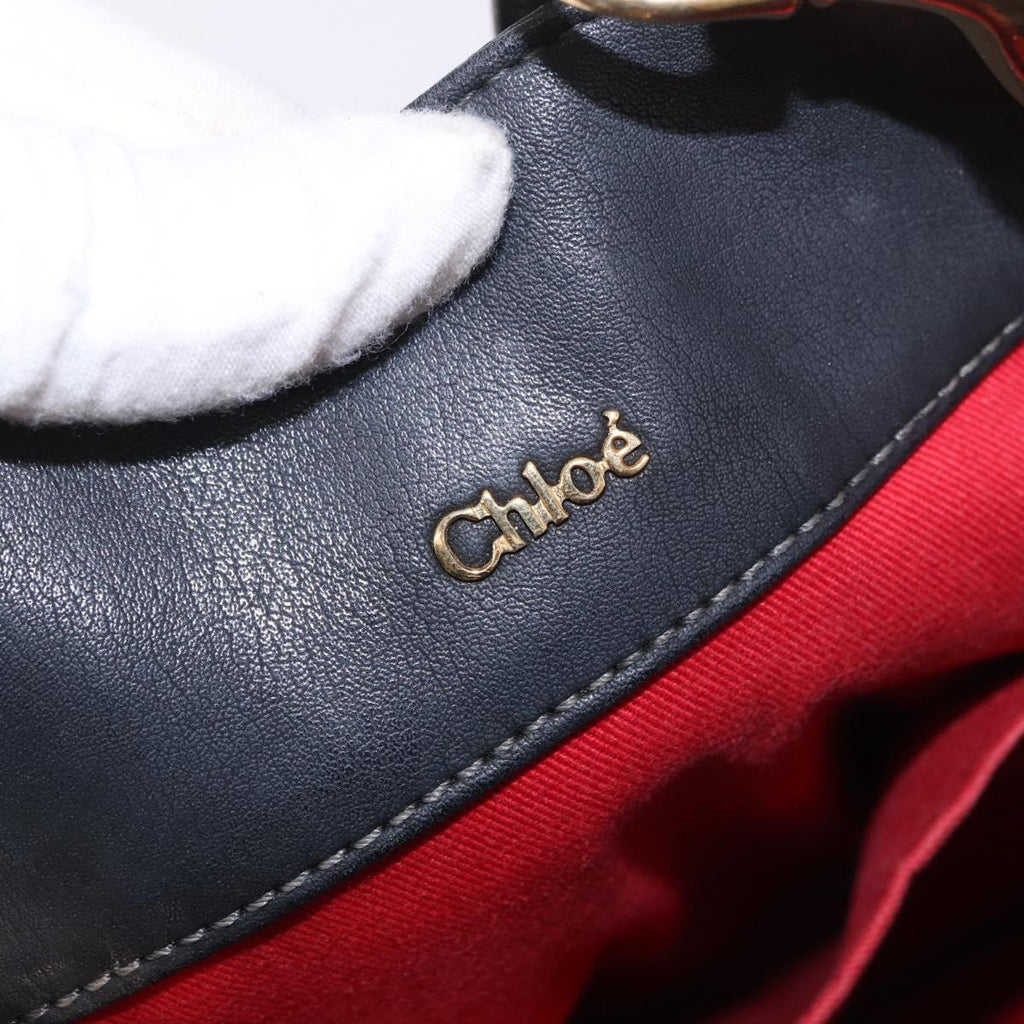 Chloe Black Leather Tote