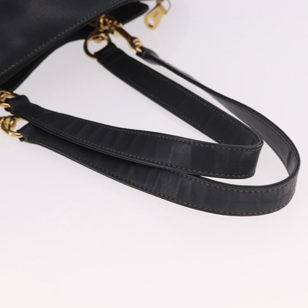 Chloe Black Leather Tote