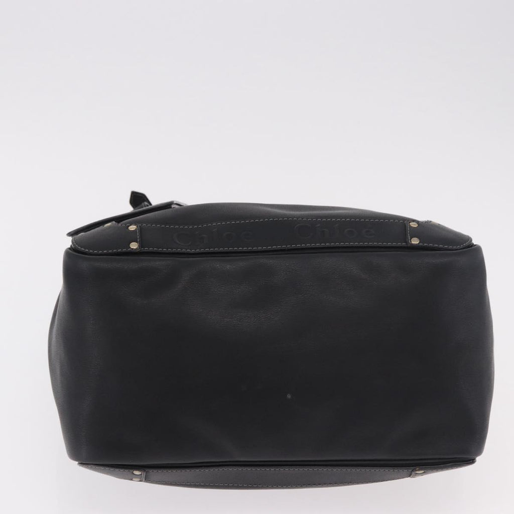Chloe Black Leather Tote