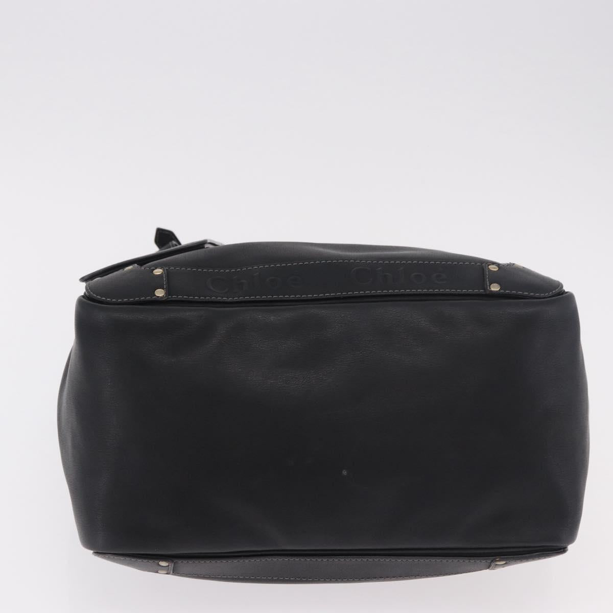 Chloe Black Leather Tote