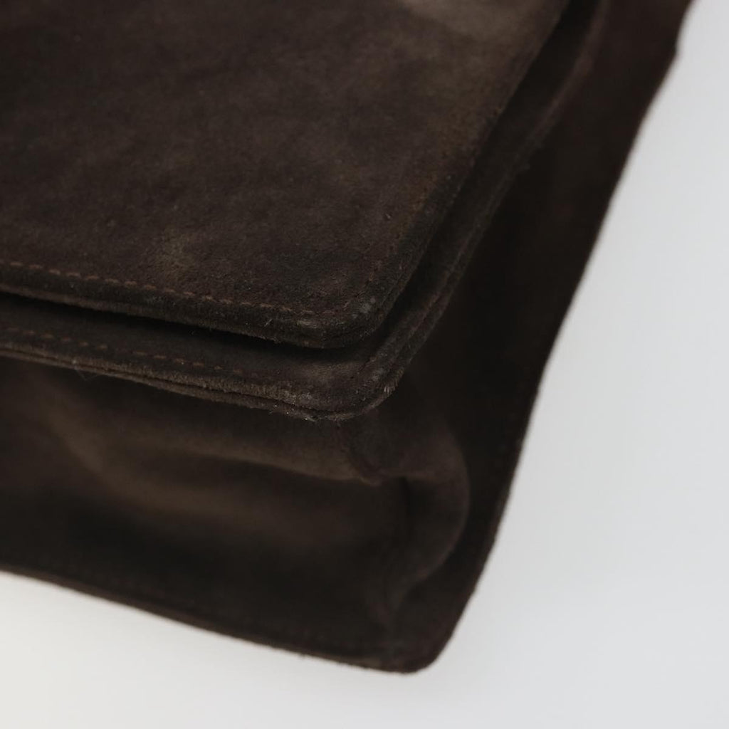 Gucci Brown Suede Shoulder Bag